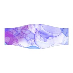 Purple And Blue Alcohol Ink  Stretchable Headband