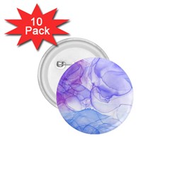 Purple And Blue Alcohol Ink  1 75  Buttons (10 Pack) by Dazzleway