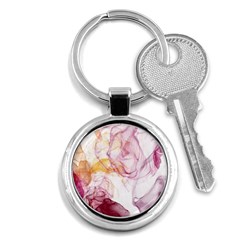 Red And Orange Alcohol In  Key Chain (round) by Dazzleway