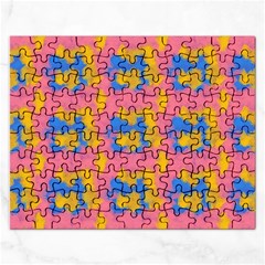 Abstract Painting Rectangular Jigsaw Puzzl by SychEva