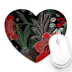 Floral Heart Mousepads