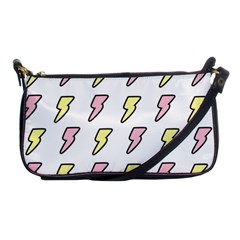 Pattern Cute Flash Design Shoulder Clutch Bag by brightlightarts