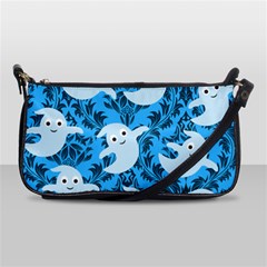 Halloween Ghosts Shoulder Clutch Bag by NerdySparkleGoth