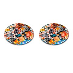 Point Of Entry Cufflinks (oval)