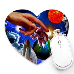 Riding The Storm Out 2 Heart Mousepads