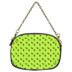 Kawaii Cute Deer Green Chain Purse (two Sides) by snowwhitegirl