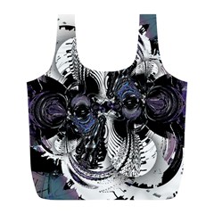 Twin Migraines Full Print Recycle Bag (l) by MRNStudios