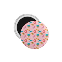 Funny Sweets With Teeth 1 75  Magnets by SychEva