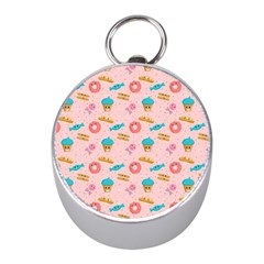 Funny Sweets With Teeth Mini Silver Compasses by SychEva