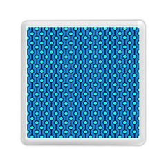 Blue Circles On A Dark Blue Background Memory Card Reader (square) by SychEva