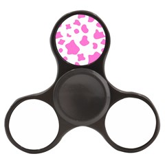 Pink Cow Spots, Large Version, Animal Fur Print In Pastel Colors Finger Spinner by Casemiro