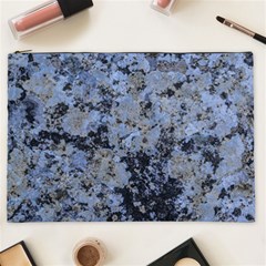 Marble Texture Top View Cosmetic Bag (xxl)