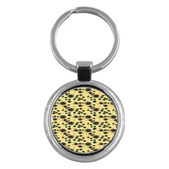 Floral Key Chain (round)