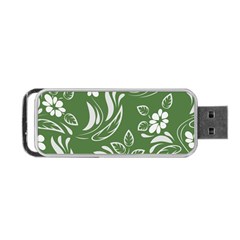 Folk Flowers Pattern Floral Surface Design Seamless Pattern Portable Usb Flash (two Sides) by Eskimos