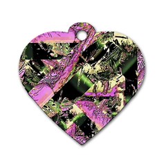 Paintball Nasty Dog Tag Heart (one Side) by MRNStudios