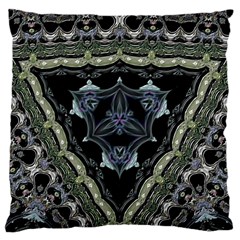 Folksy Trinity Large Cushion Case (two Sides) by MRNStudios