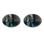 Glitch Witch Cufflinks (Oval) Front(Pair)