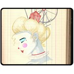 clown maiden Fleece Blanket (Medium)  60 x50  Blanket Front