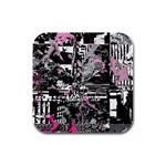 Cavities Rubber Square Coaster (4 pack) Front