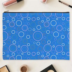 Circles Cosmetic Bag (xxxl) by SychEva