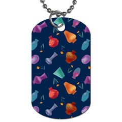 Jugs And Vases Dog Tag (one Side) by SychEva