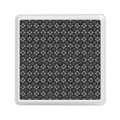 Black Lace Memory Card Reader (square) by SychEva