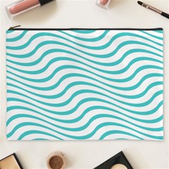 Beach Waves Cosmetic Bag (xxxl)