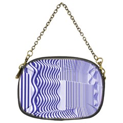 Illusion Waves Pattern Chain Purse (one Side)