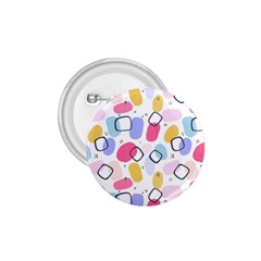 Abstract Multicolored Shapes 1 75  Buttons by SychEva