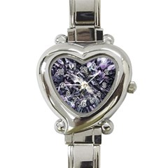 Reticulated Nova Heart Italian Charm Watch by MRNStudios