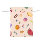 Summer Fruit Lightweight Drawstring Pouch (S) Front