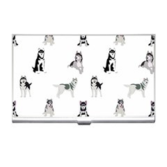 Husky Dogs Business Card Holder by SychEva