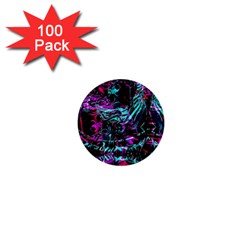 Reptilian Scream 1  Mini Buttons (100 Pack)  by MRNStudios