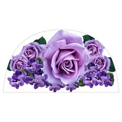 Roses-violets-flowers-arrangement Anti Scalding Pot Cap by Pakrebo