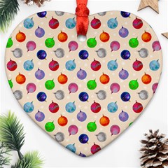 Christmas Balls Ornament (heart) by SychEva