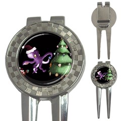 Octopus Black 3-in-1 Golf Divots by Blueketchupshop