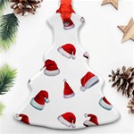 Red Christmas Hats Ornament (Christmas Tree)  Front