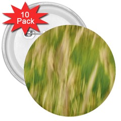 Golden Grass Abstract 3  Buttons (10 Pack) 