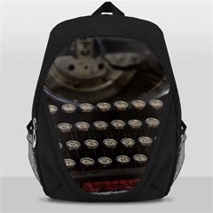 Keyboard From The Past Backpack Bag by DimitriosArt