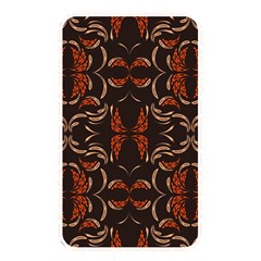 Floral Folk Damask Pattern Fantasy Flowers Floral Geometric Fantasy Memory Card Reader (rectangular)