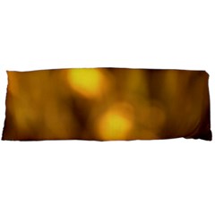 Orange Vibrant Abstract Body Pillow Case (dakimakura) by DimitriosArt