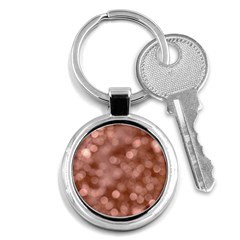 Light Reflections Abstract No6 Rose Key Chain (round) by DimitriosArt