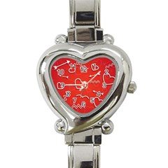 Saint Val Heart Italian Charm Watch by SomethingForEveryone