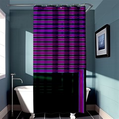 Gradient Shower Curtain 36  X 72  (stall)  by Sparkle