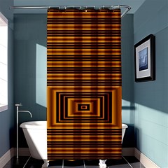 Gradient Shower Curtain 36  X 72  (stall)  by Sparkle