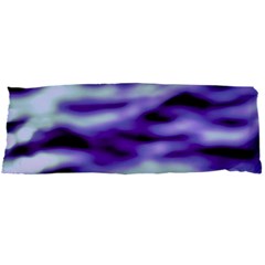 Purple  Waves Abstract Series No3 Body Pillow Case Dakimakura (two Sides)