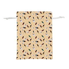 Festive Champagne Lightweight Drawstring Pouch (s) by SychEva