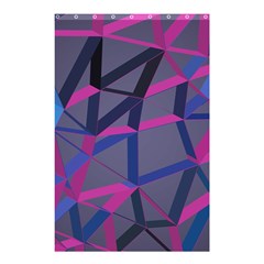 3d Lovely Geo Lines Shower Curtain 48  X 72  (small)  by Uniqued