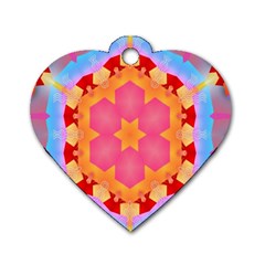 Digitalart Dog Tag Heart (two Sides) by Sparkle