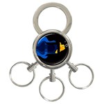 Digital Illusion 3-Ring Key Chain Front